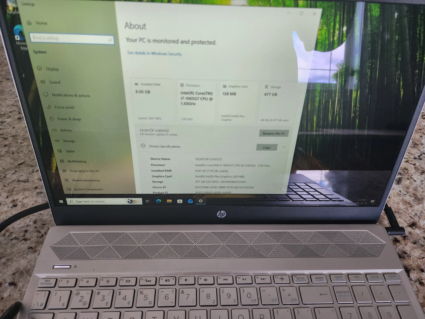 HP Pavilion Laptop - Intel Core i7, 8GB RAM, 477GB Storage - photo 2