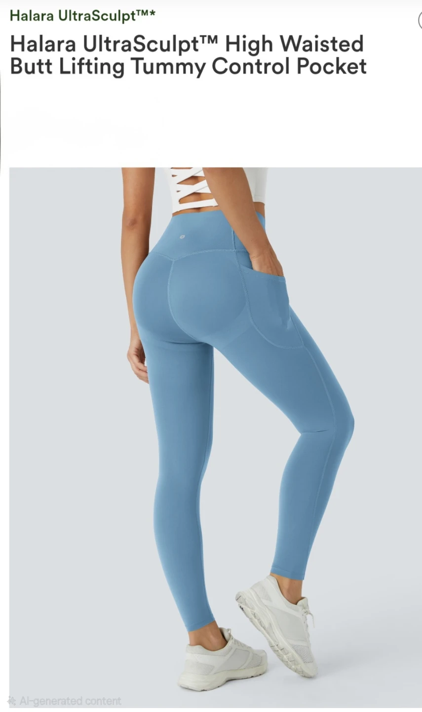 Halara UltraSculpt High Waisted Pocket Leggings