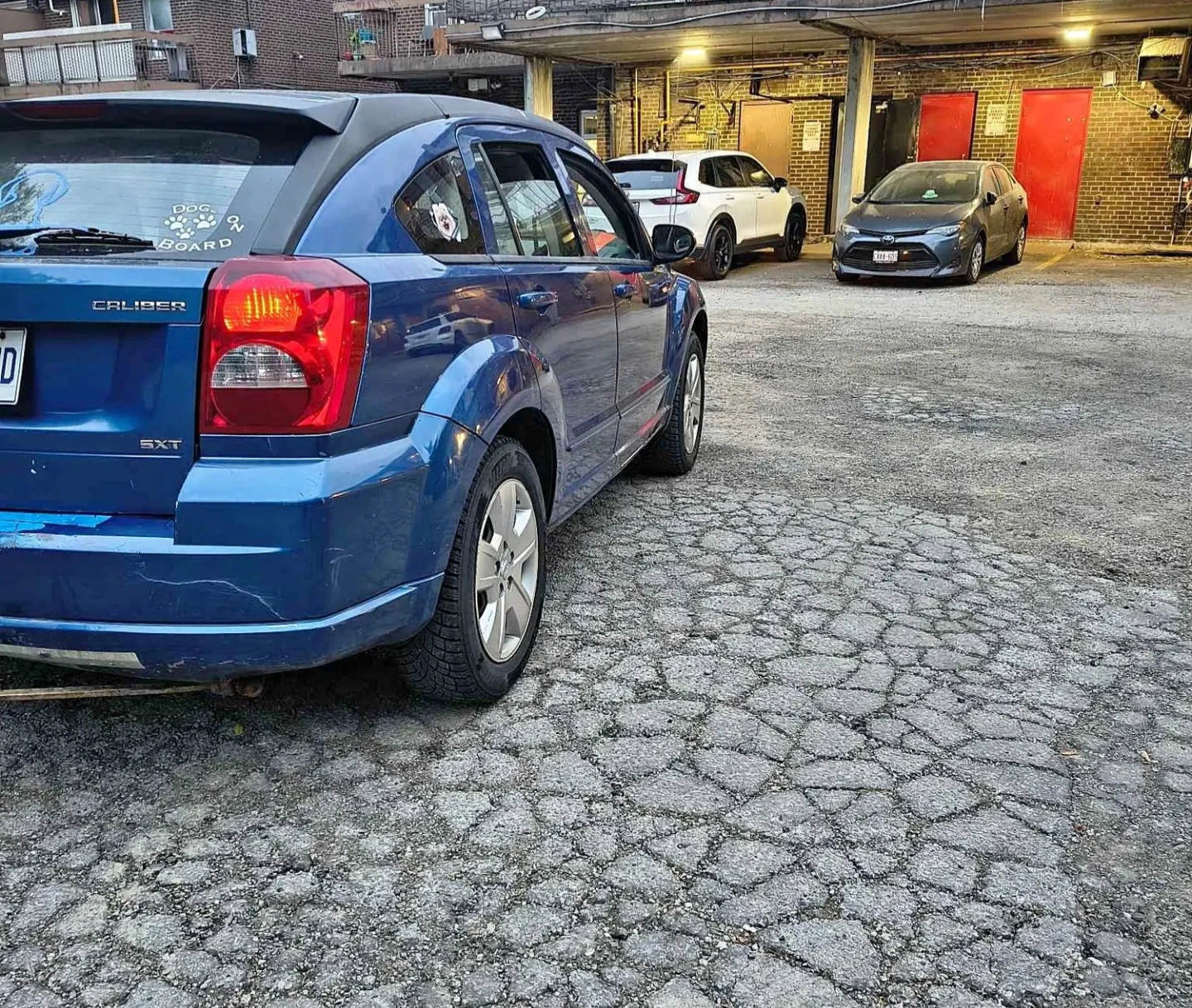 Blue Dodge Caliber SXT