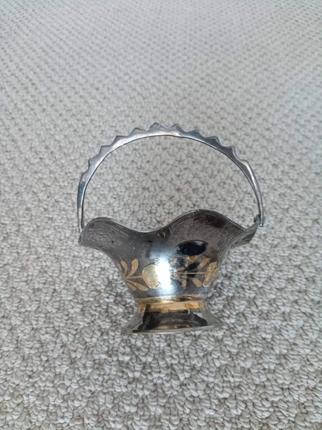 Solid brass candy dish ⚽ - photo 2