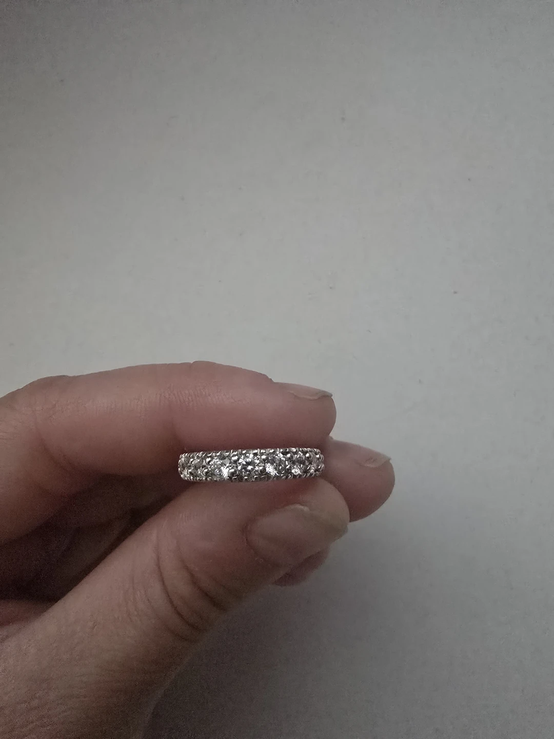 Diamond Eternity Band Ring - photo 2