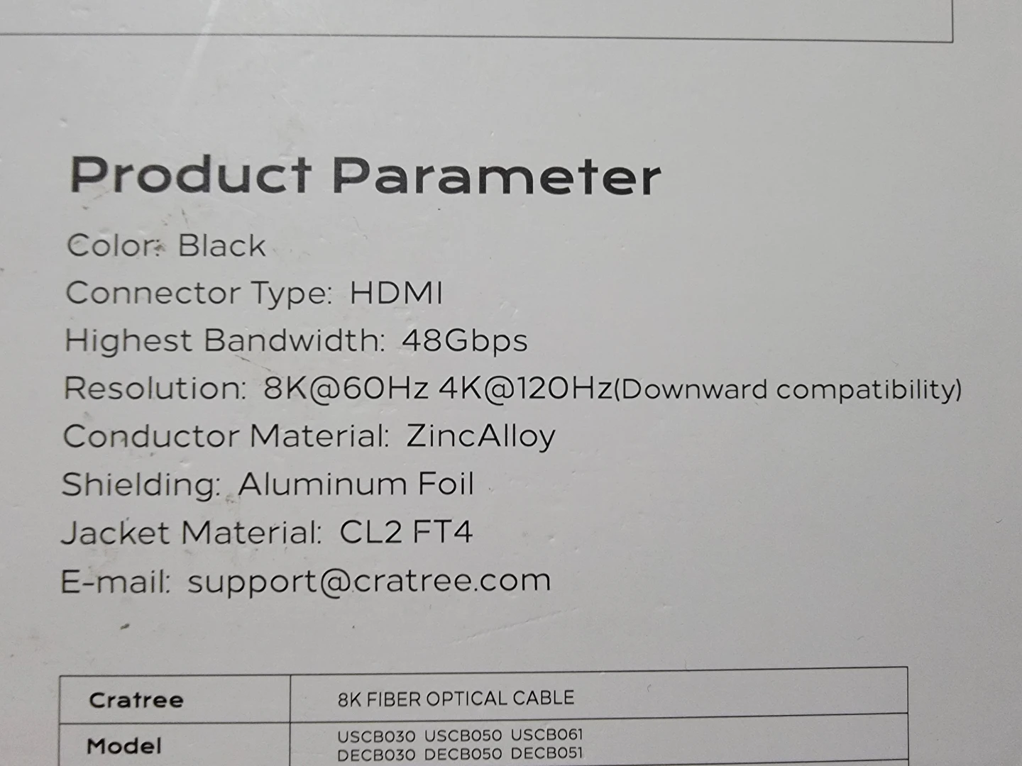 150ft 8k fibre optic hdmi cable - photo 3