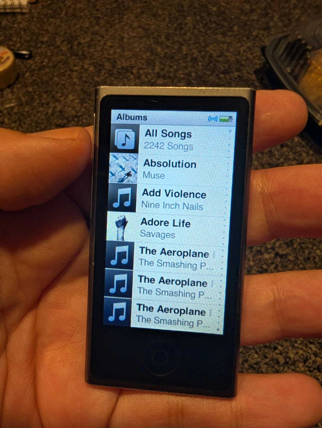 Apple iPod Nano 7th Gen Silver - photo 5