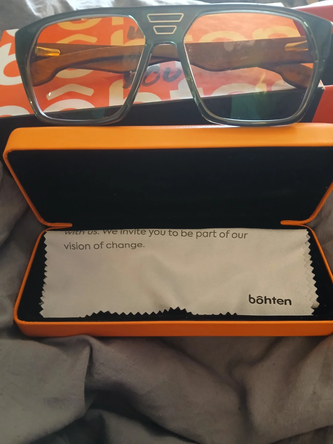 Bôhten Eyeglasses with Case and Box - photo 3