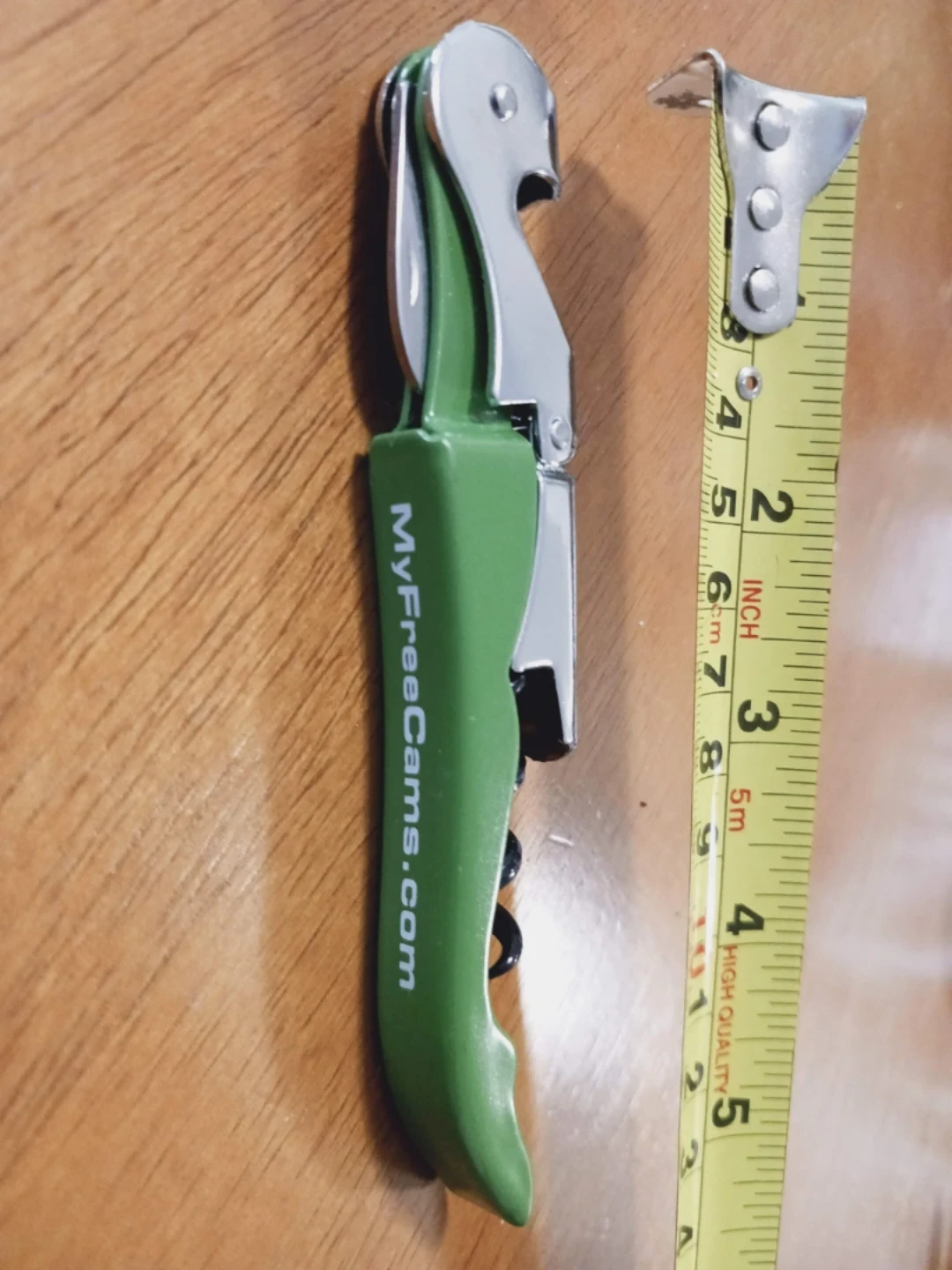 ⚽ 😈  My FreeCams.com Corkscrew Bottle Opener - photo 2