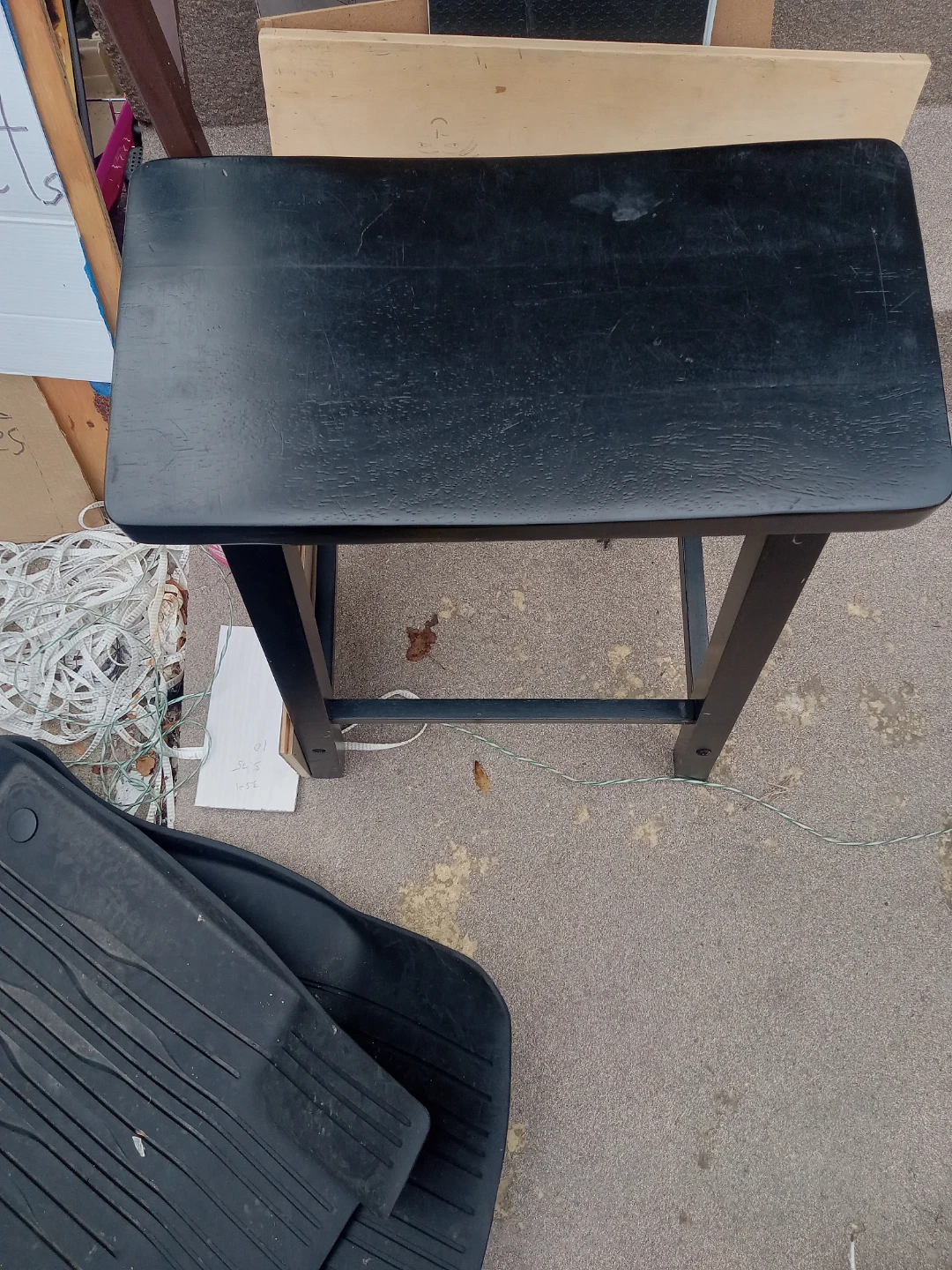 Black Piano Bench - photo 2