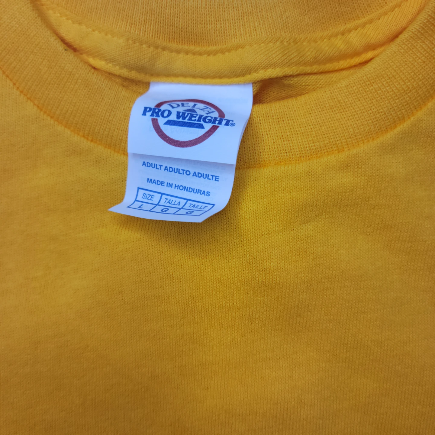 Delta Pro Weight T-Shirt - Yellow - Large ⚽️ - photo 3