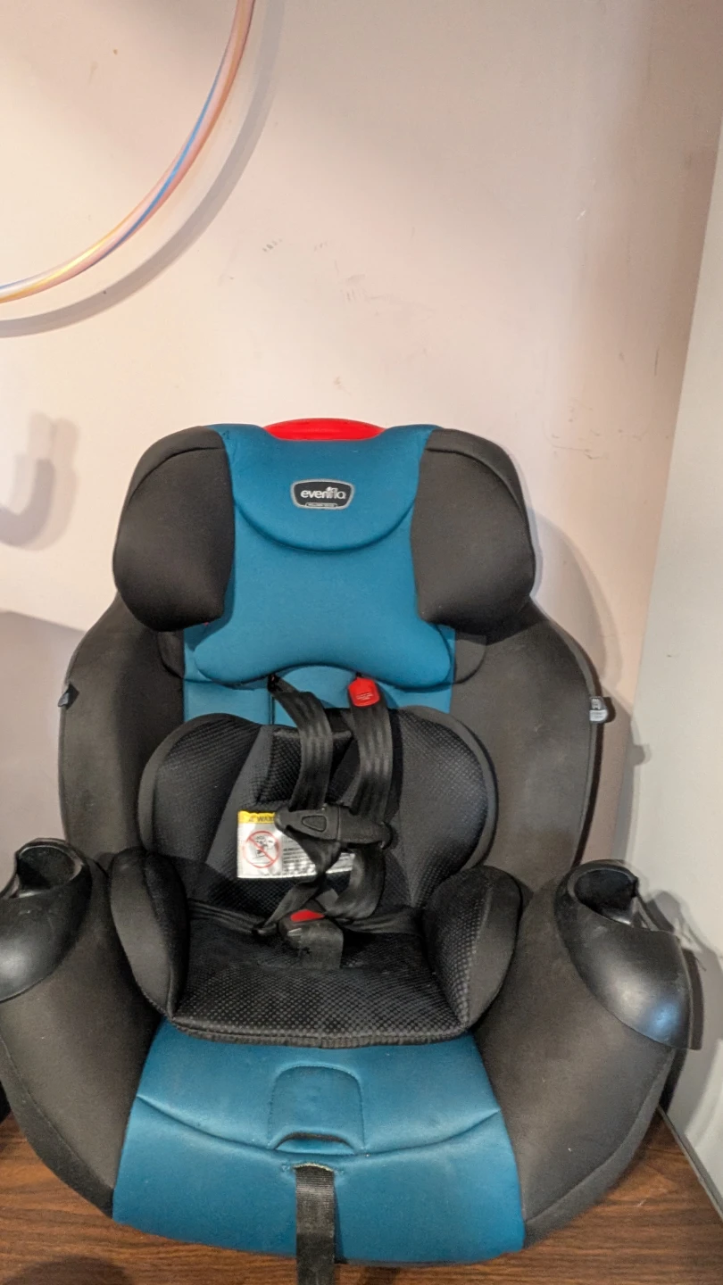 Evenflo Symphony Sport 3-in-1 Child Car Seat, blue colour
