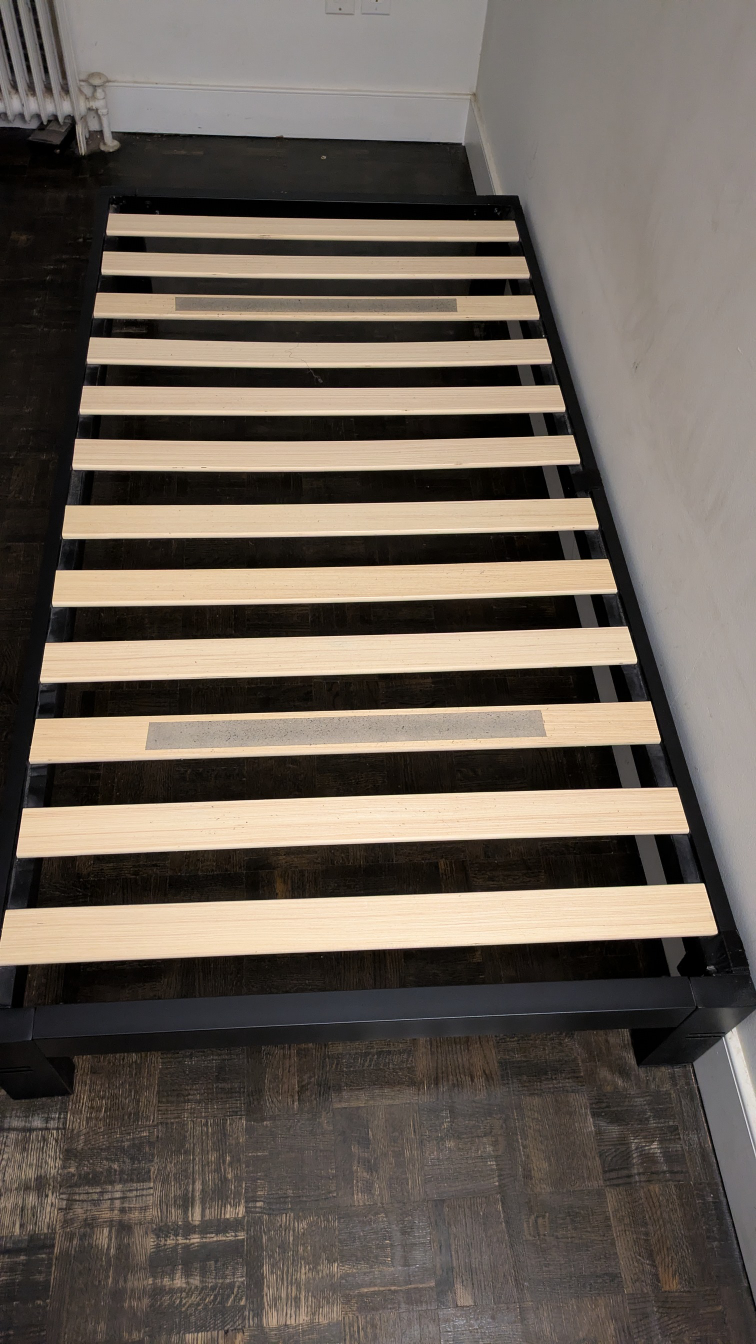 2 - Zinus modern studio 10 inch platform metal bed (Twin) frame - photo 2