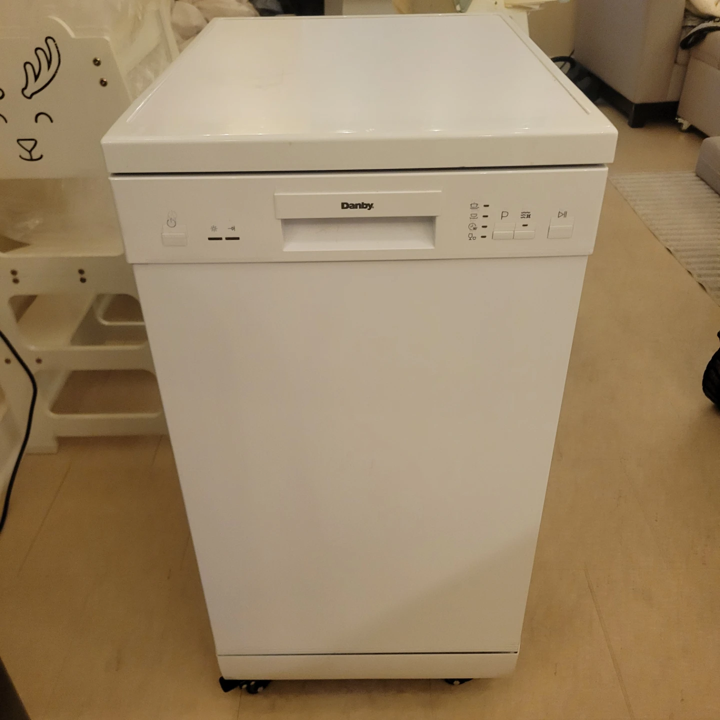 Danby 18 inch Portable Dishwasher - White - photo 2