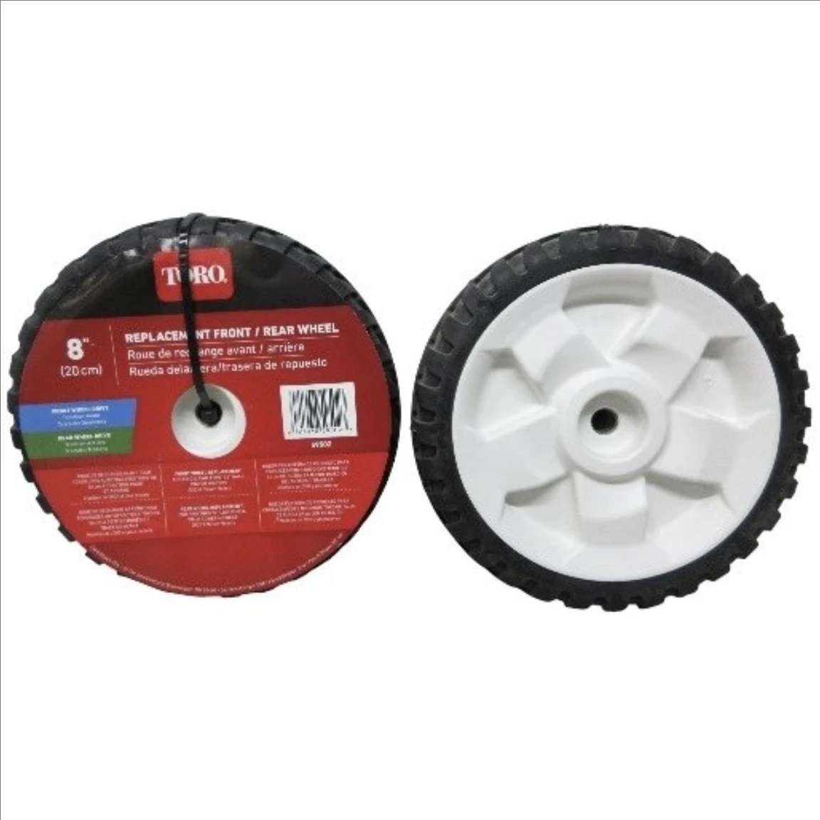 Toro Replacement Front/Rear Wheel 8"
