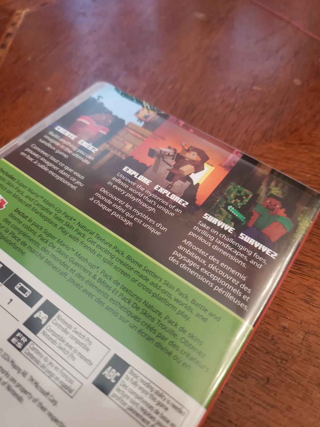 Nintendo Switch Minecraft game (Works with switch 2) - photo 4