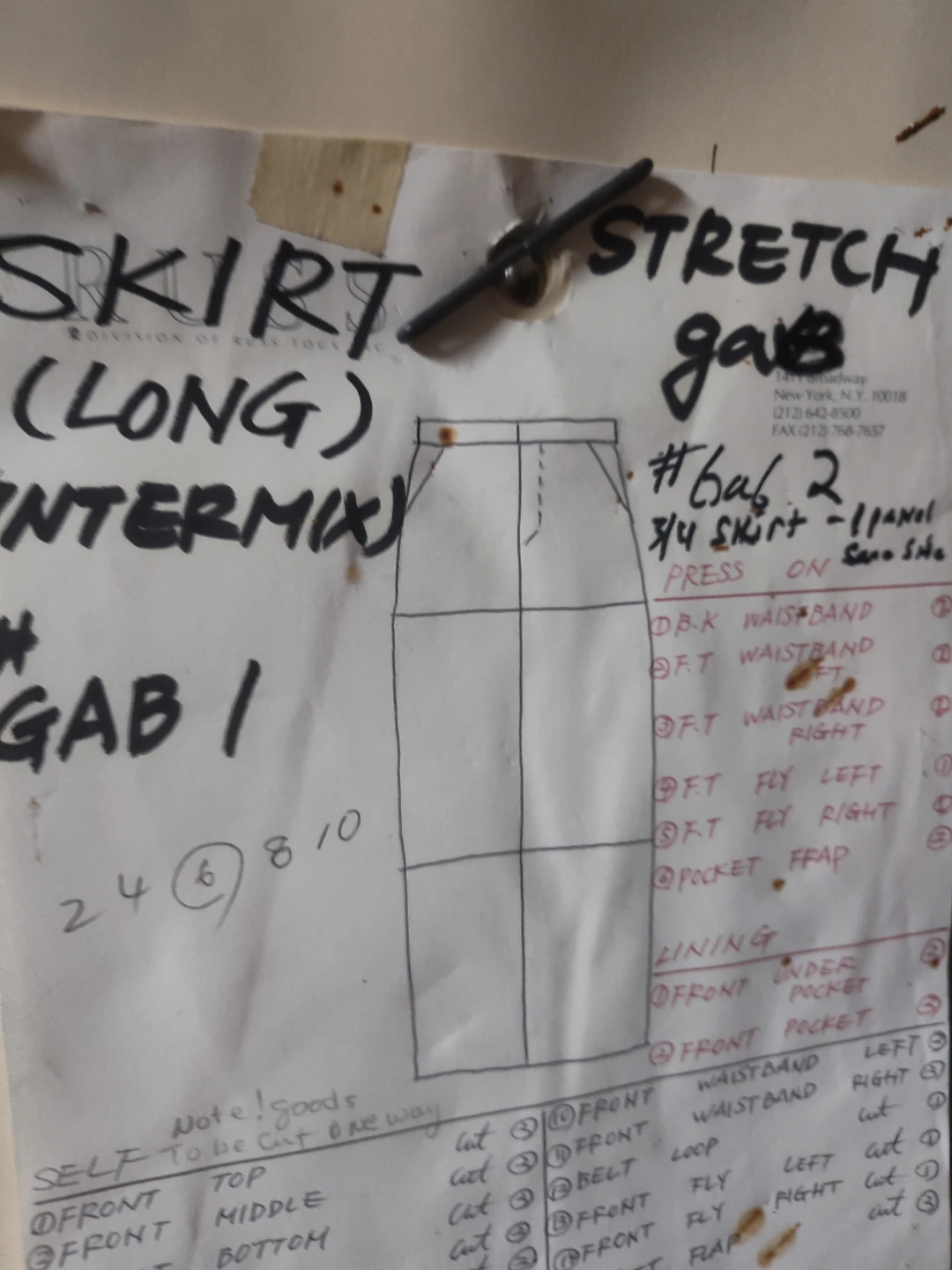 Pattern Board - LJ03 Lycra Jersey Top - photo 3