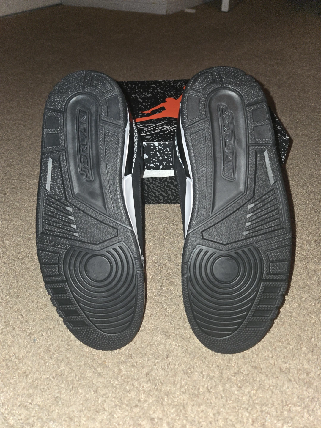 NEVER WORN Jordan Spizike Low "Flight Club" Black/Orange - photo 3