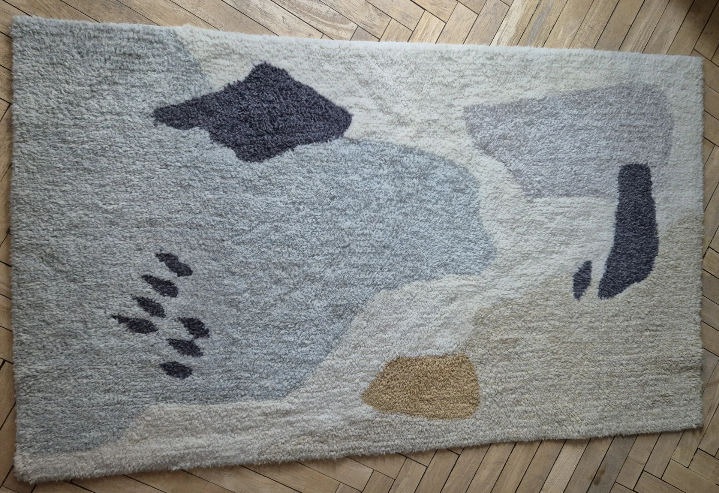 H&M Home Abstract Pattern Rug 31in X 55in