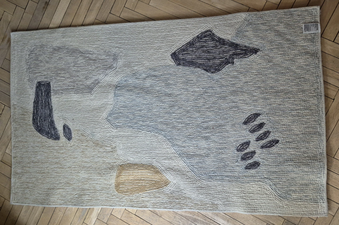 H&M Home Abstract Pattern Rug 31in X 55in - photo 2