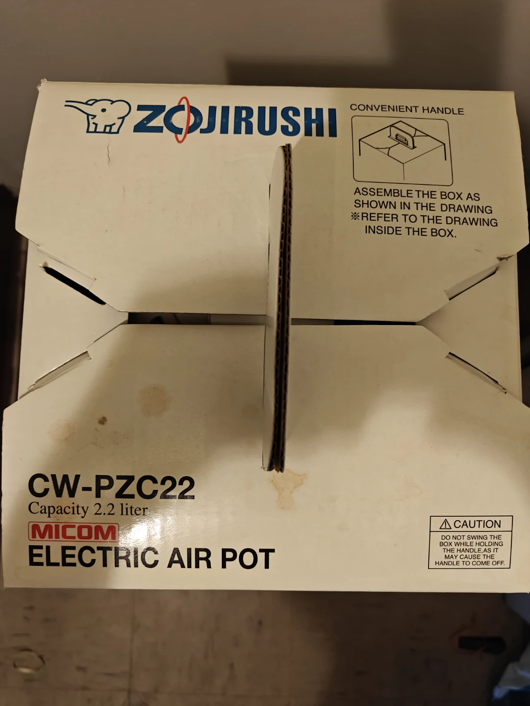 Zojirushi CW-PZC22 Electric Air Pot 2.2L - photo 2