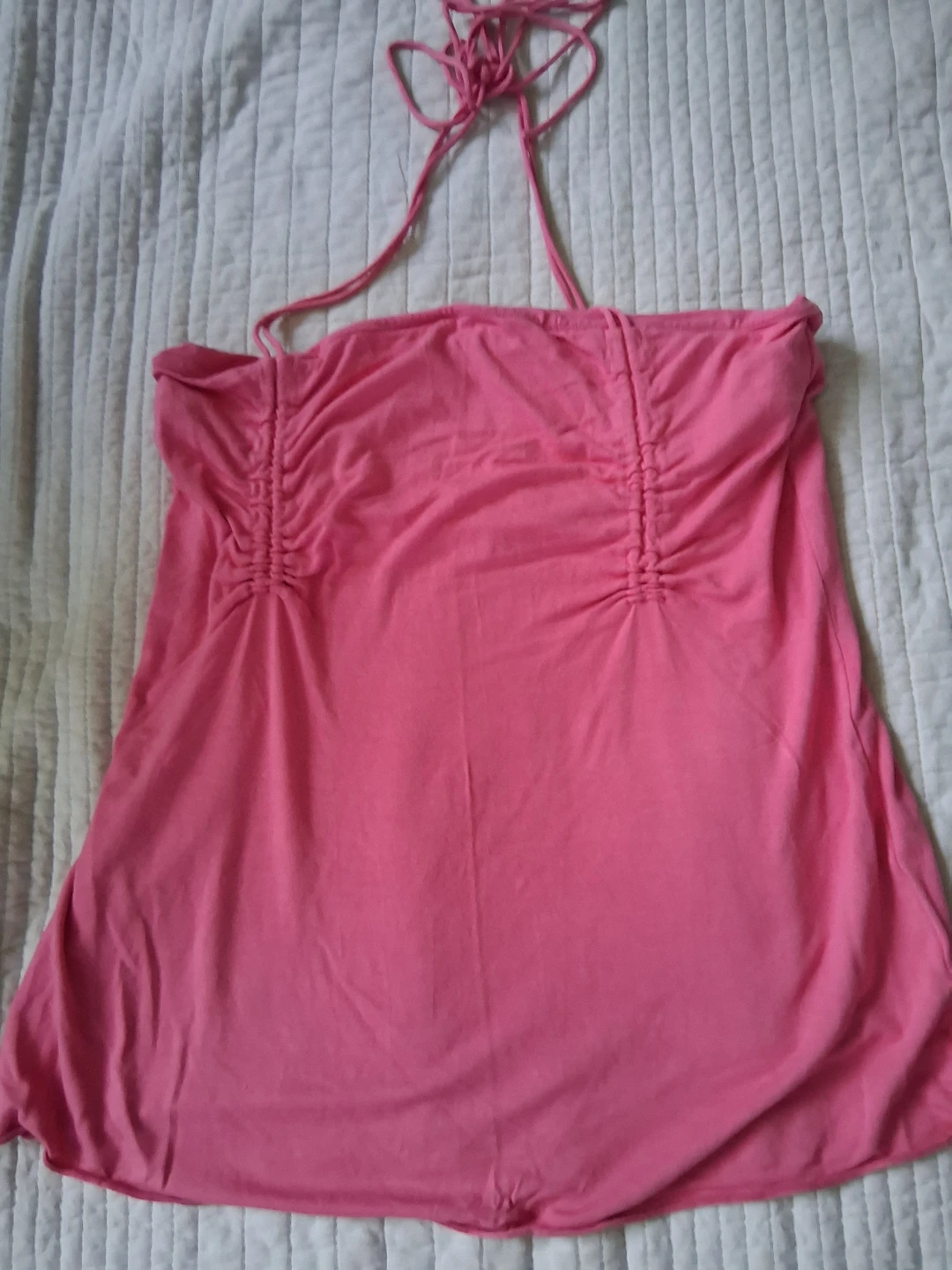Armani Exchange Pink Halter Neck Tank Top - photo 3