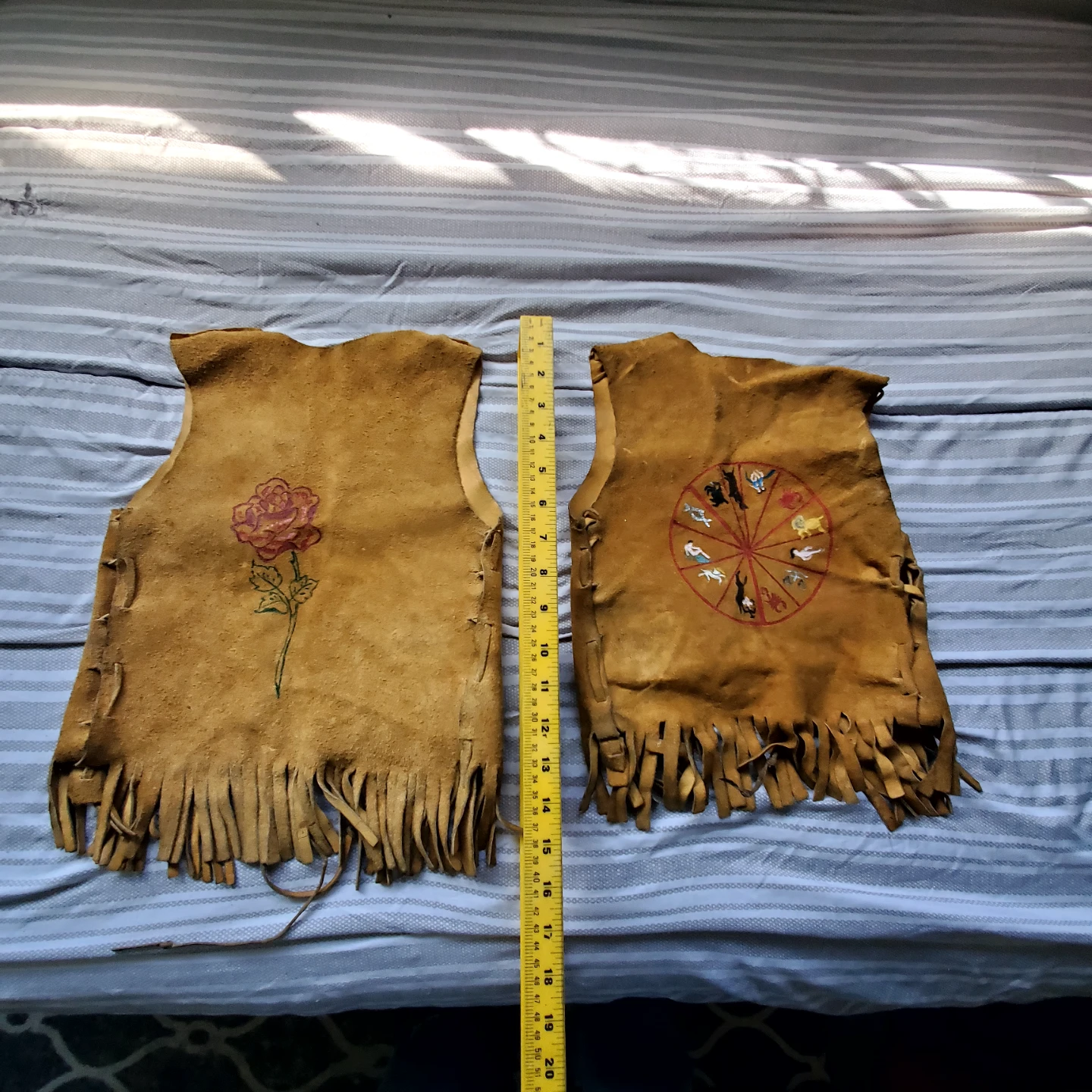 First Nations dear skin Children's vests. - photo 2