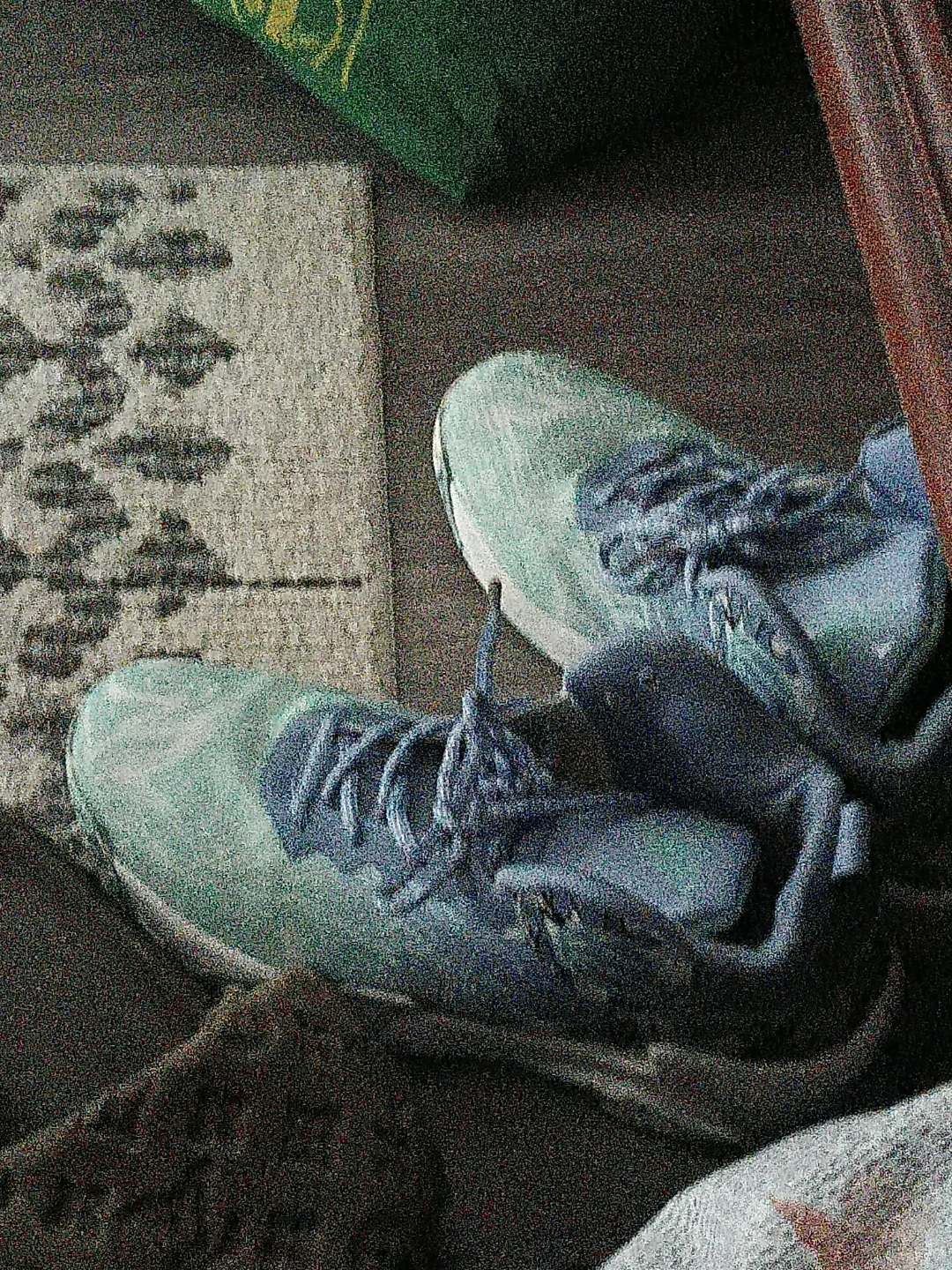 Light Blue Athletic Shoes