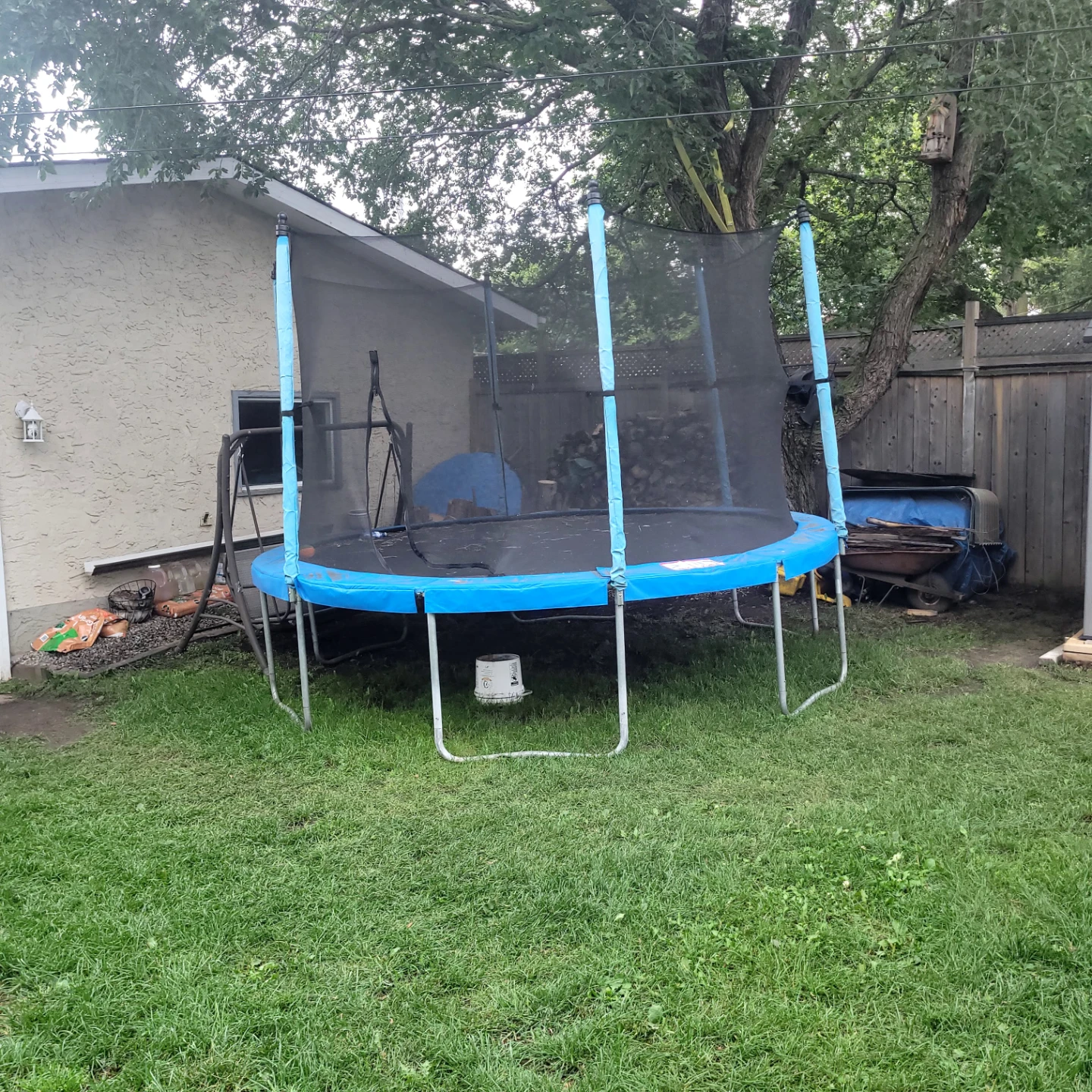 12' (3.6m) Trampoline and Enclosue combo - photo 4