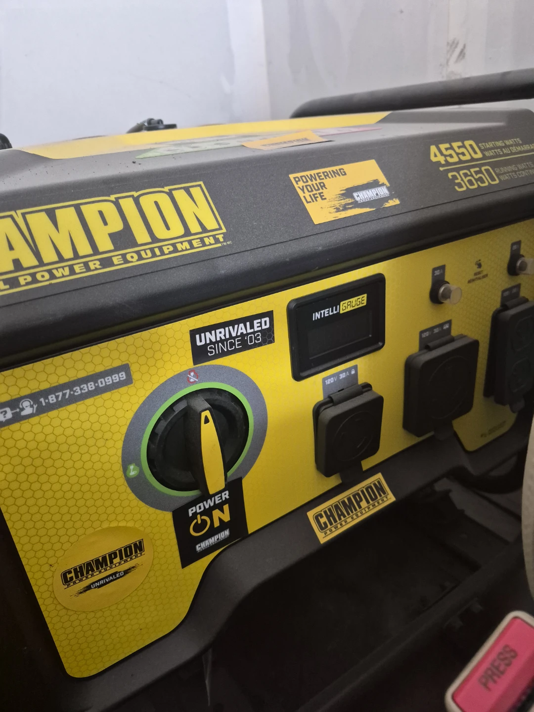 Gas Generator 4550w - photo 2