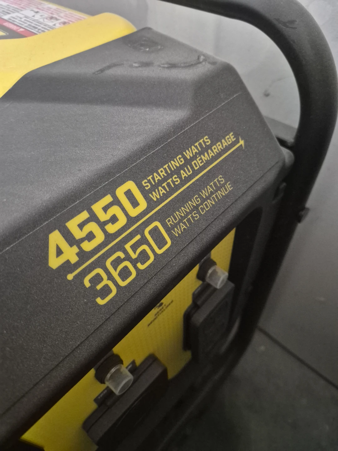 Gas Generator 4550w - photo 4