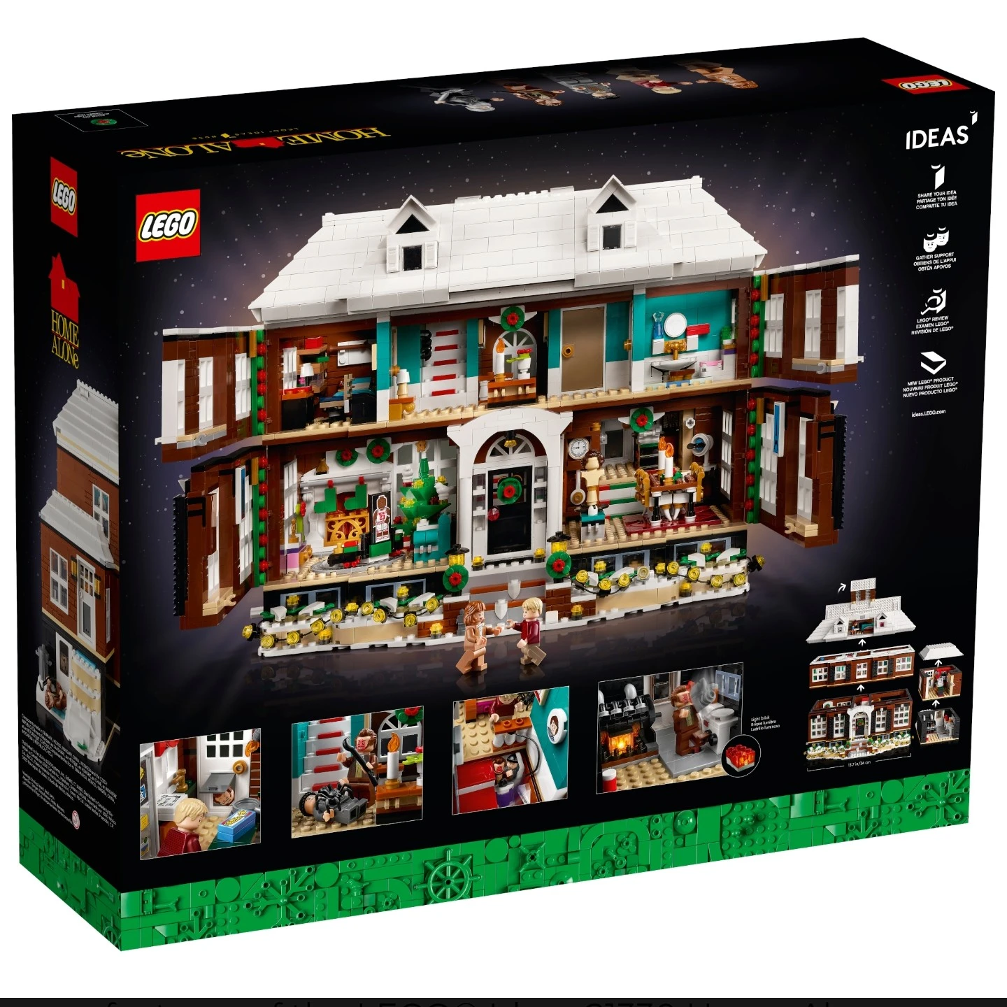 LEGO Ideas Home Alone The McCallister House Set 21330 - photo 2