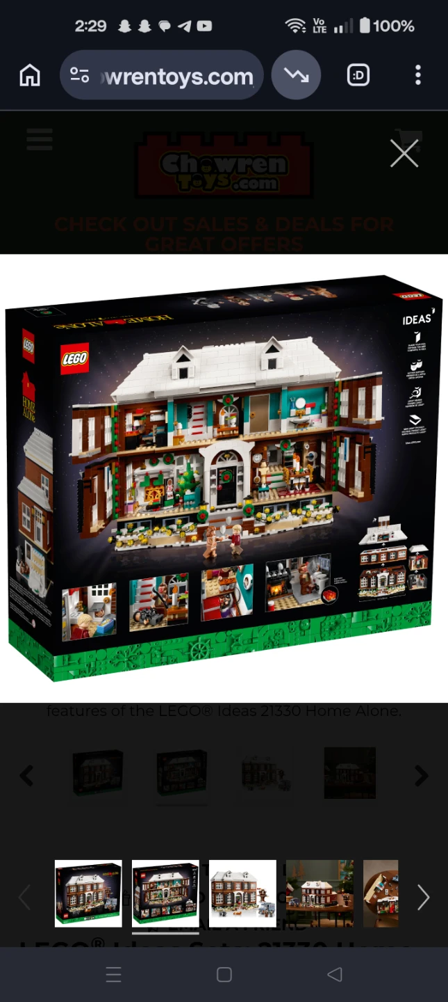 LEGO Ideas Home Alone The McCallister House Set 21330 - photo 3