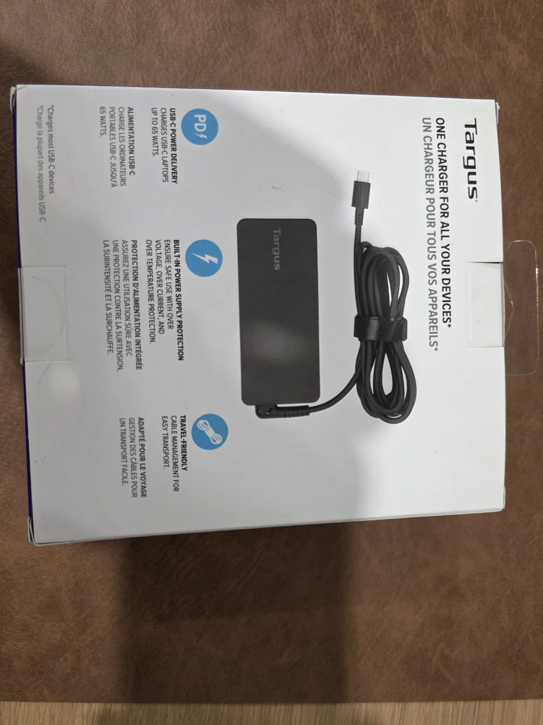 Targus 65W USB-C AC Adapter unopened - photo 2