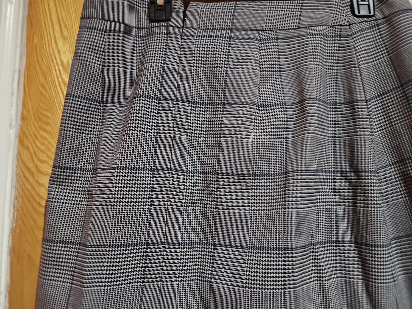 Plaid Skirt with Belt Buckle - photo 5