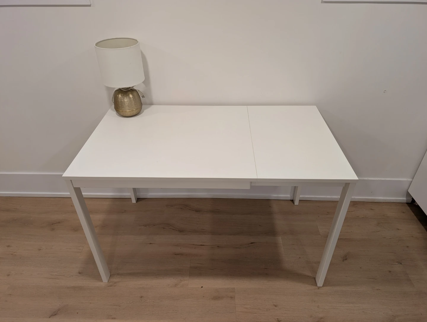 White Extendable Dining Table