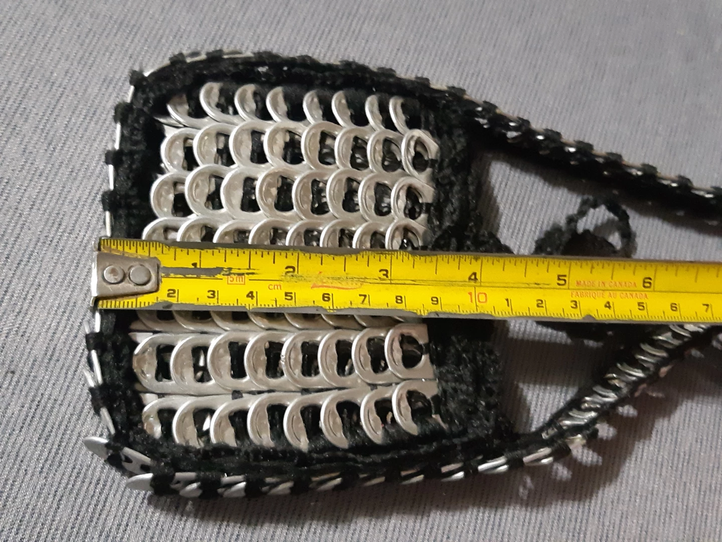 Recycled pop can Tab Crossbody bag - photo 5