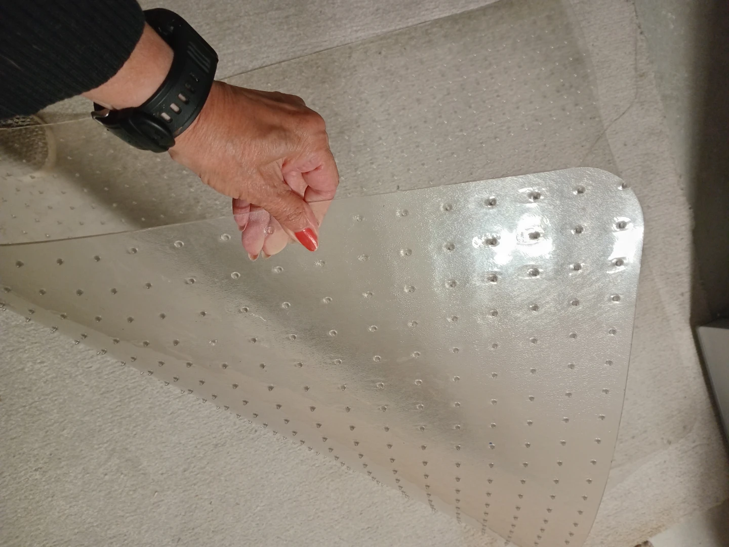 Clear Plastic Chair Mat