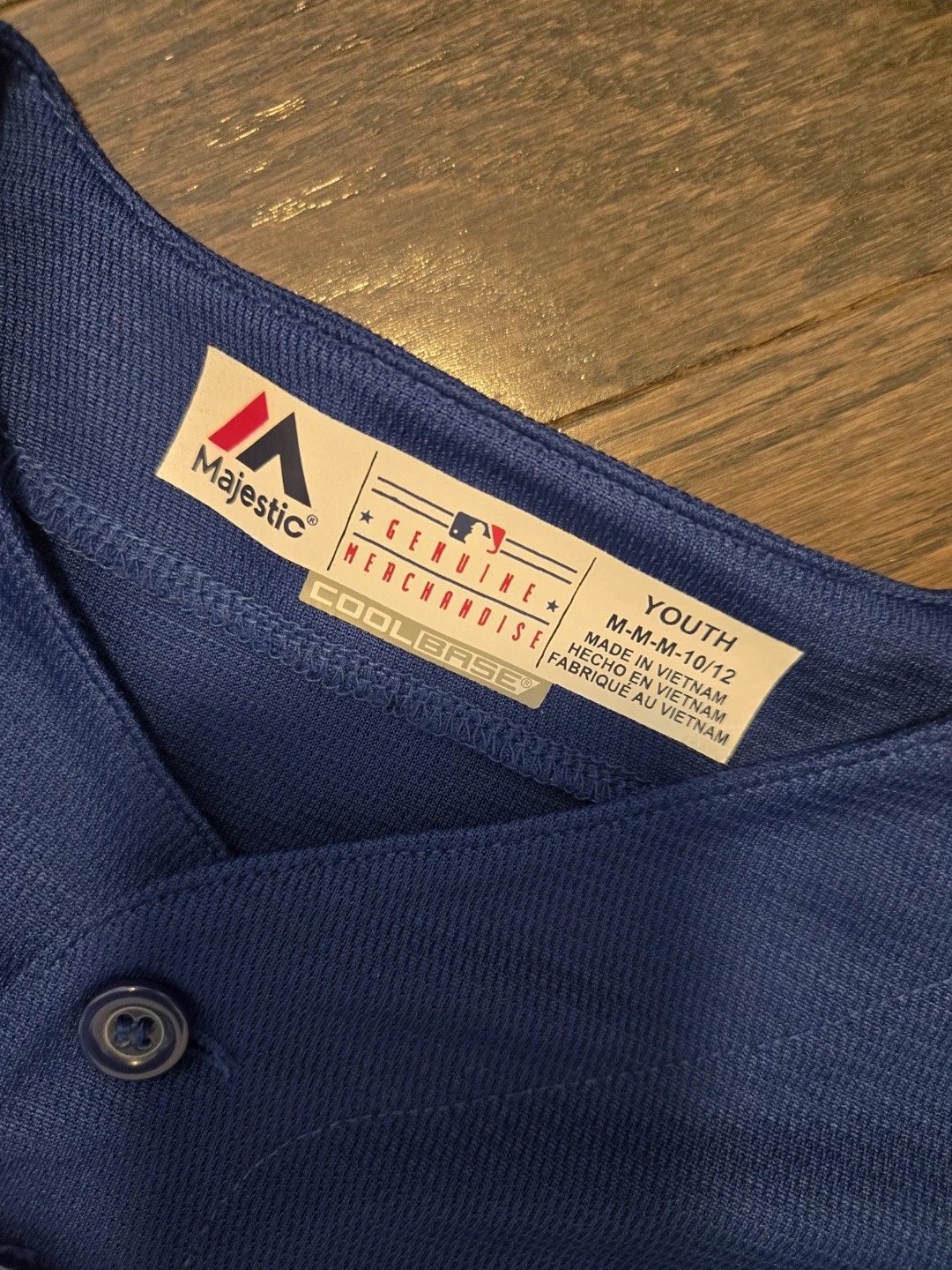 Majestic Youth Blue Jays Baseball Jersey - photo 3