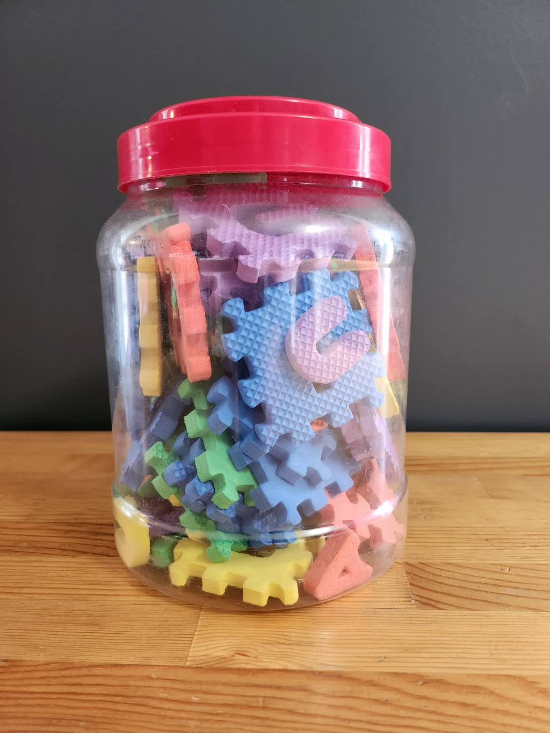 Interlocking Foam Alphabet & Numbers Toy Puzzle Set