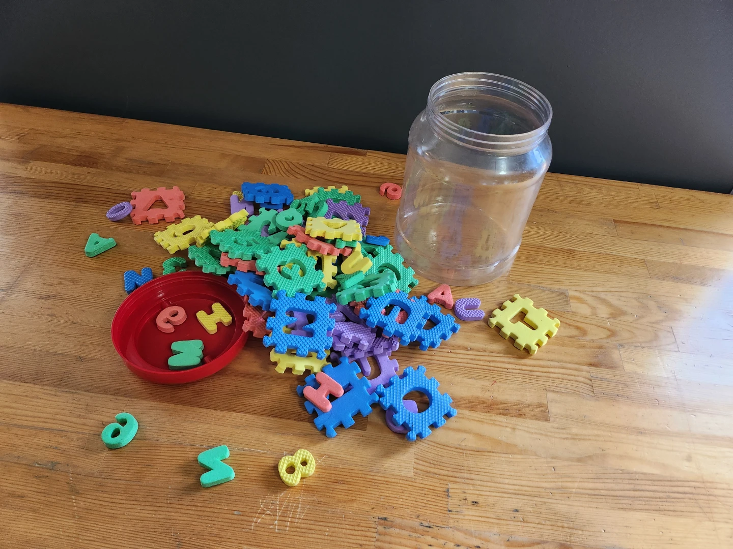 Interlocking Foam Alphabet & Numbers Toy Puzzle Set - photo 2