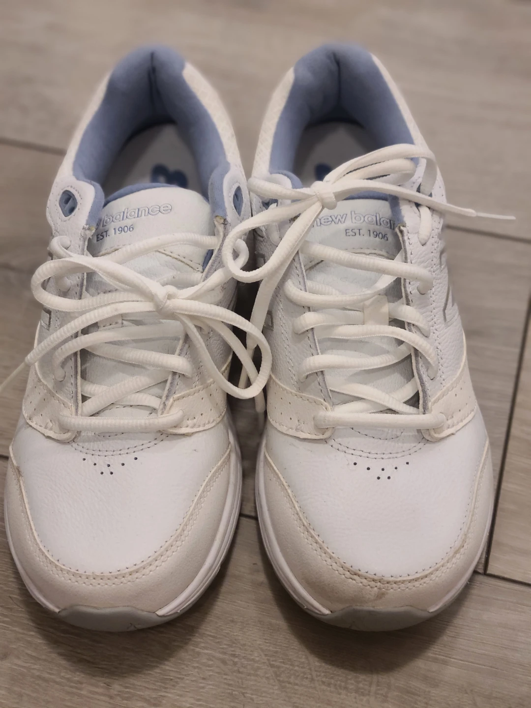 New Balance White Women's Walking Shoes