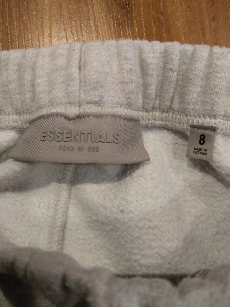 Essentials Fear of God Grey Sweatpants Kids Size 8 - photo 2