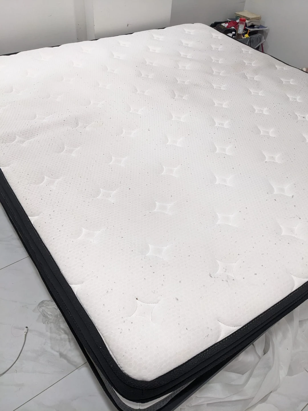 King size frame and mattresses - photo 3