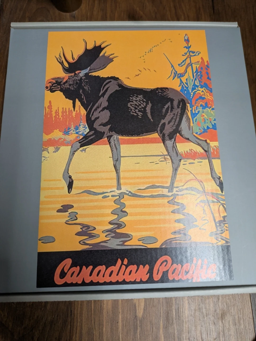 Puzzle Canadian Pacific Moosey McMoose Face 430 Piece