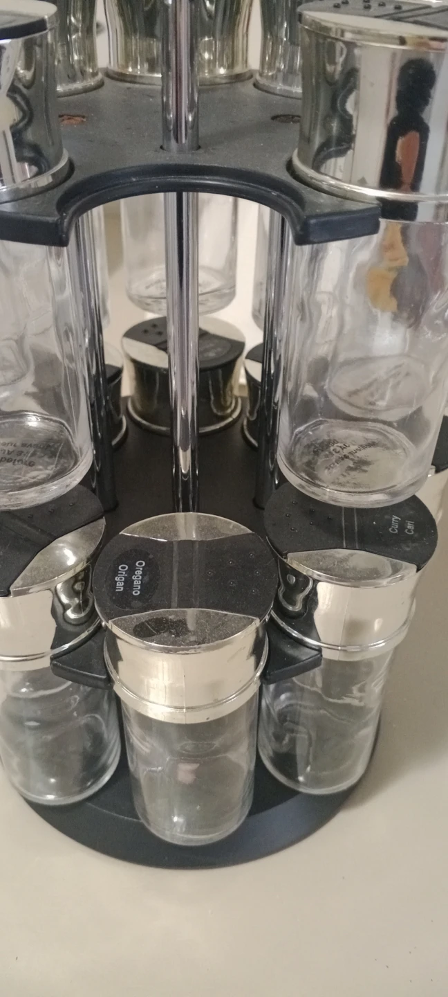 Spice Rack with 16 Glass Jars - photo 3