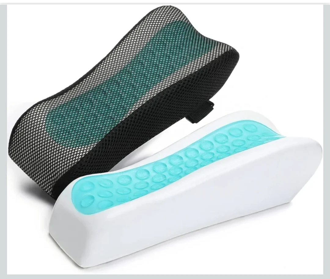 Chair Ergonomic Armrest Cooling Gel Pads Elbow Pillow ...