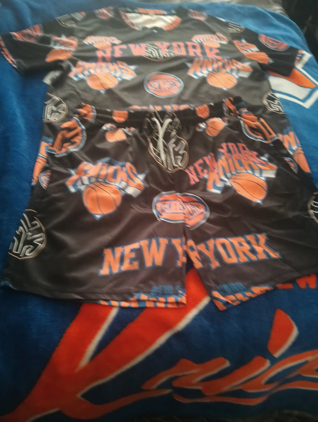 New York Knicks T-Shirt and Shortsrts Set - photo 2