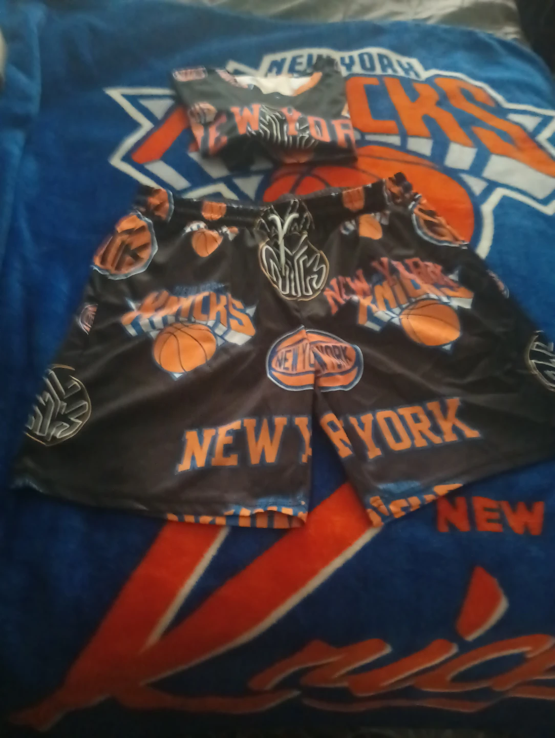 New York Knicks T-Shirt and Shortsrts Set - photo 4