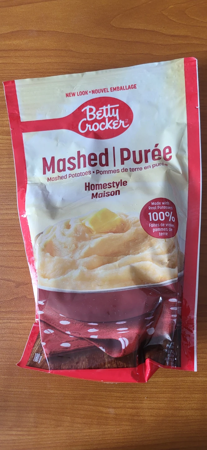Betty Crocker Homestyle Mashed Potatoes Pouches - 180g