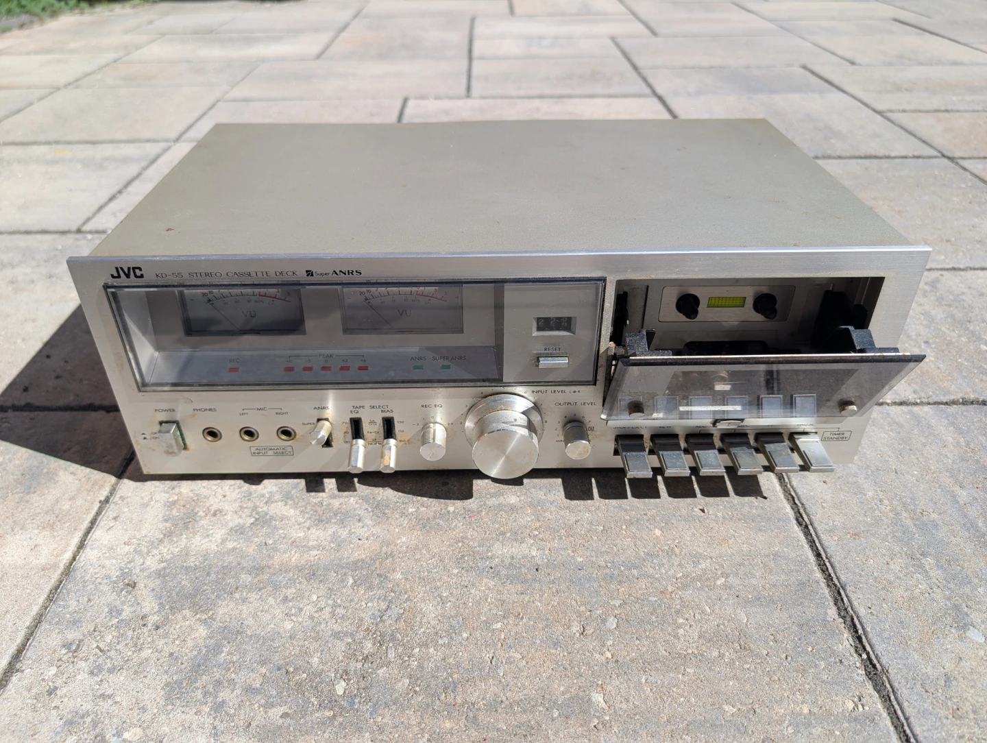 JVC KD-55 Stereo Cassette Deck TESTED - photo 2