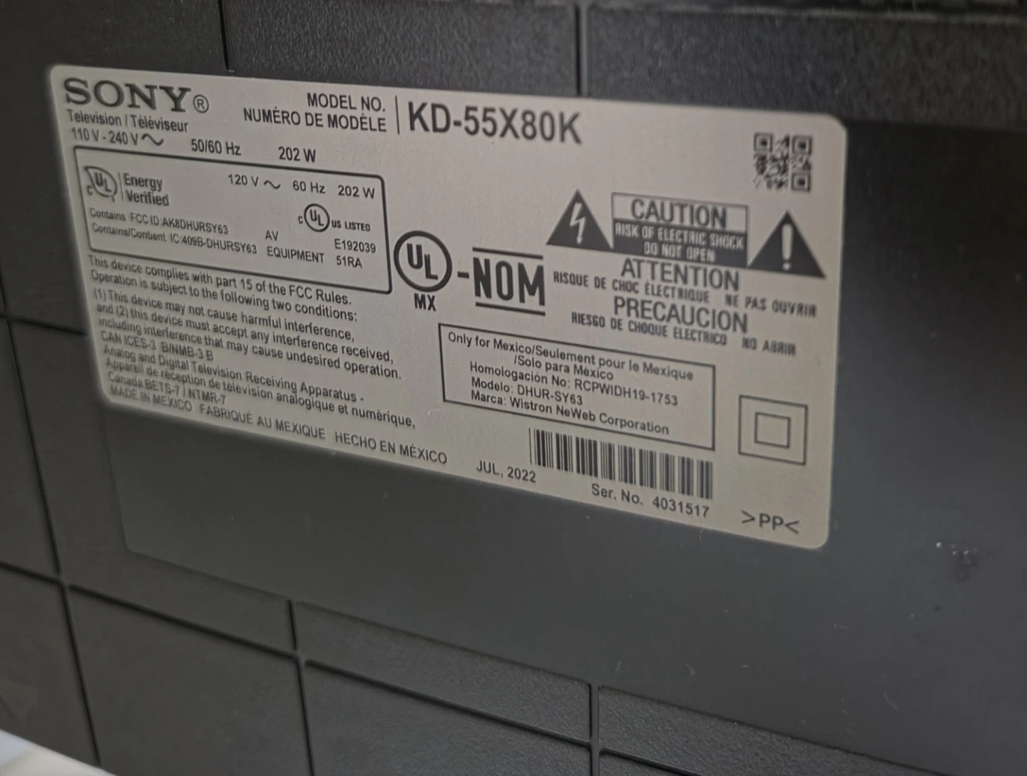 Sony KD-55X80K 55" 4K UHD Smart TV - photo 3