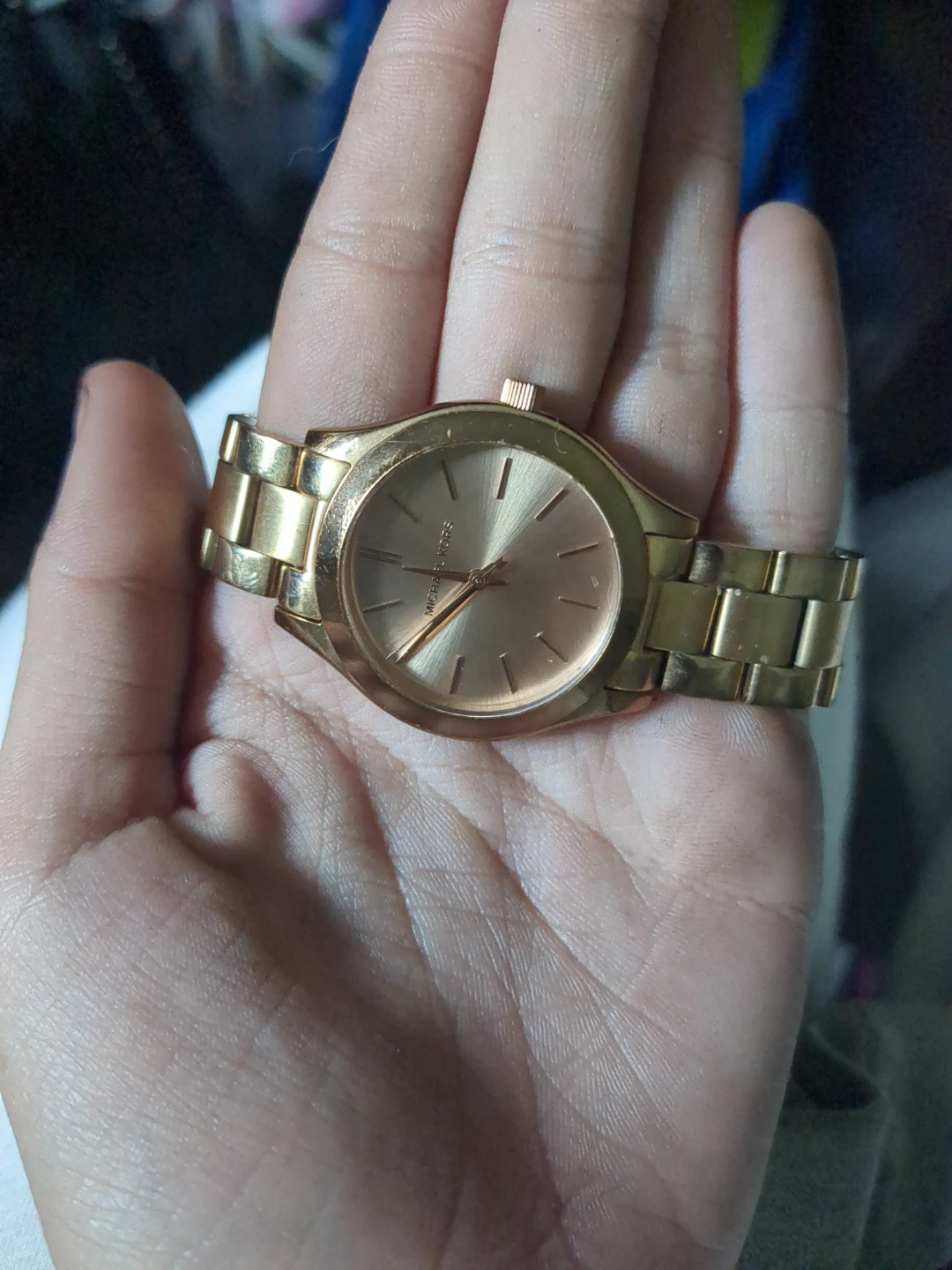 Michael Kors Rose Gold Watch