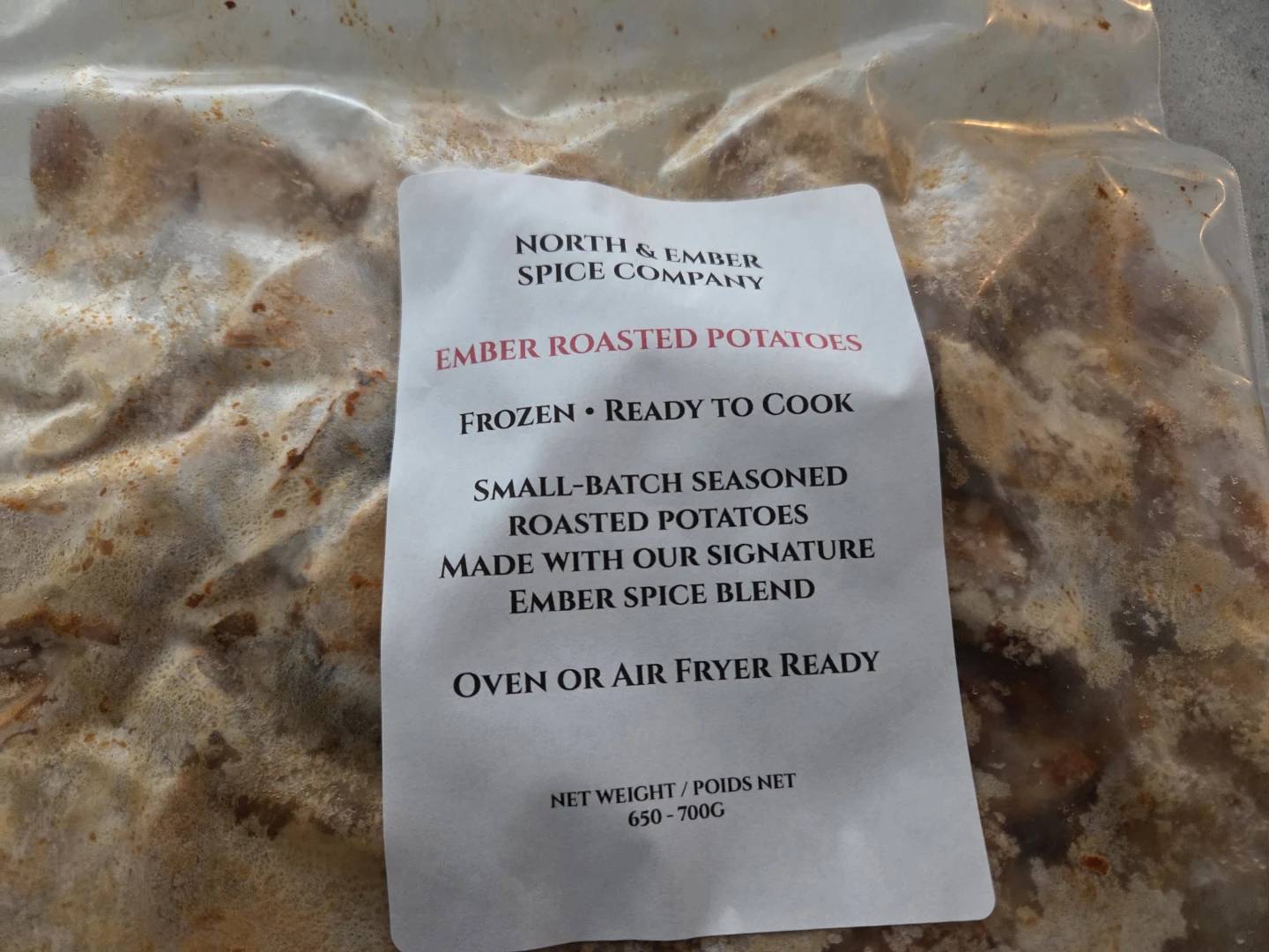 North & Ember Spice Company Ember Roasted Potatoes (650-700g)